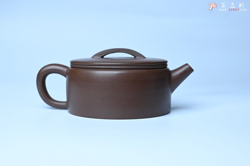 紫砂壶图片：美壶特惠紫砂壶手工手制老紫泥汉瓦壶 茶壶 茶具 单壶 - 全手工紫砂壶网