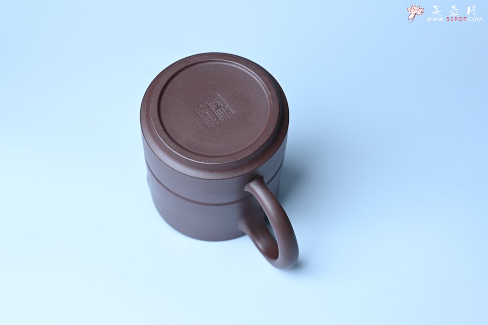 紫砂壶图片：优质紫泥 上善若水杯 美杯特惠 - 全手工紫砂壶网