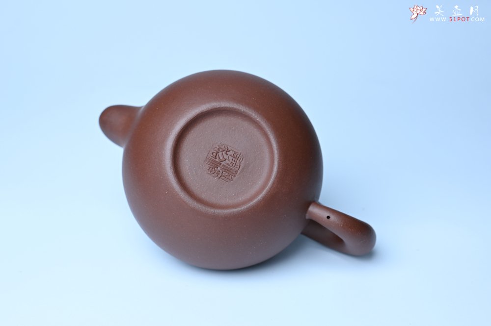 紫砂壶图片：美壶特惠 黑星红拼紫泥（家藏限量）道洪圆珠壶 - 全手工紫砂壶网