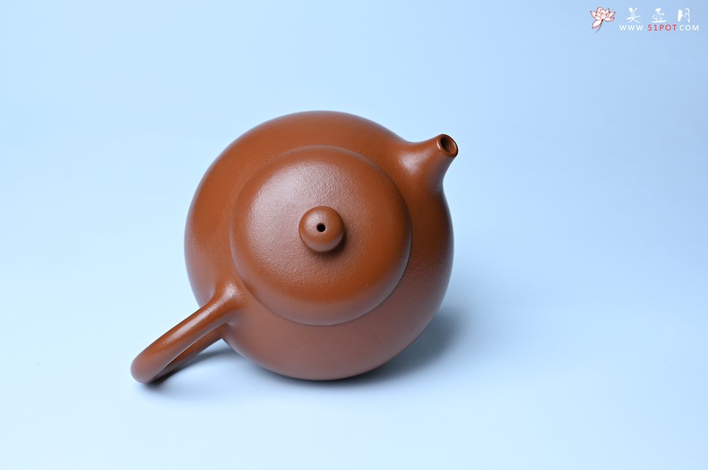 紫砂壶图片：潜力股周小培 油润黄龙山朱泥 全手工文旦壶 壶特好 期待与您结缘 - 全手工紫砂壶网