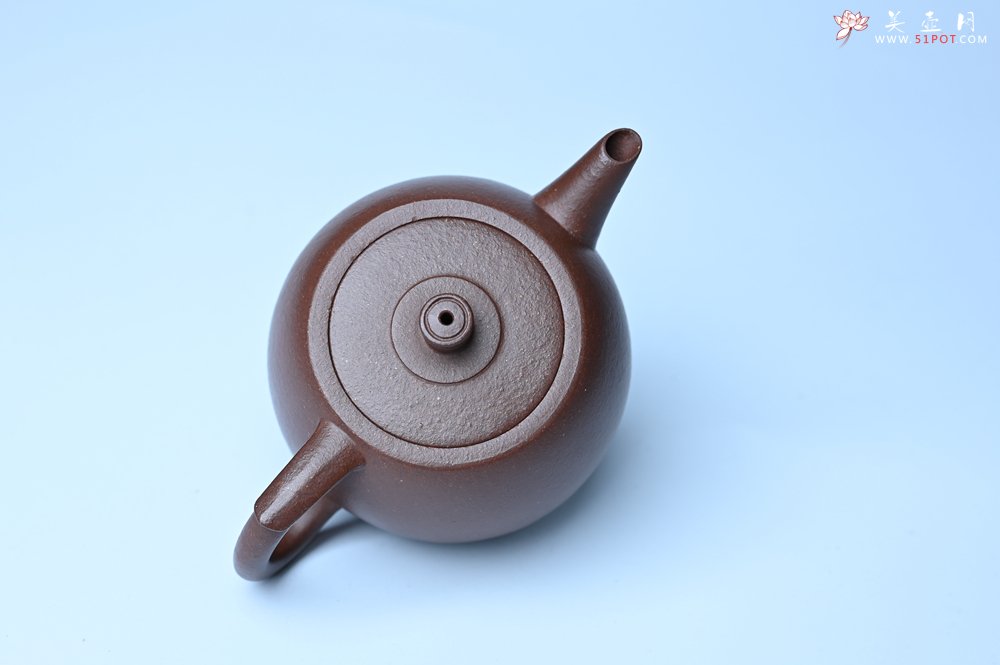 紫砂壶图片：美壶特惠 特好底槽青曼生井锤壶 茶人醉爱 - 全手工紫砂壶网