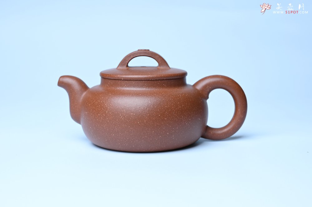 紫砂壶图片：美壶特惠 特好降坡泥大口实用思韵壶 茶人醉爱 - 全手工紫砂壶网