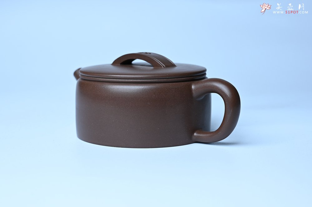 紫砂壶图片：美壶特惠紫砂壶手工手制老紫泥汉瓦壶 茶壶 茶具 单壶 - 全手工紫砂壶网