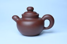 紫砂壶图片：迎中秋特惠 周老师精工力作 道洪圆珠 超精致 出水如柱 - 全手工紫砂壶网