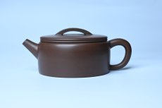 紫砂壶图片：美壶特惠紫砂壶手工手制老紫泥汉瓦壶 茶壶 茶具 单壶 - 全手工紫砂壶网
