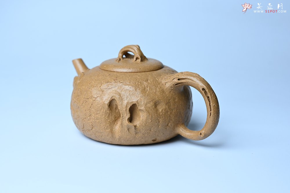 紫砂壶图片：美壶特惠 特好老段泥全手工供春壶 茶人醉爱 - 全手工紫砂壶网