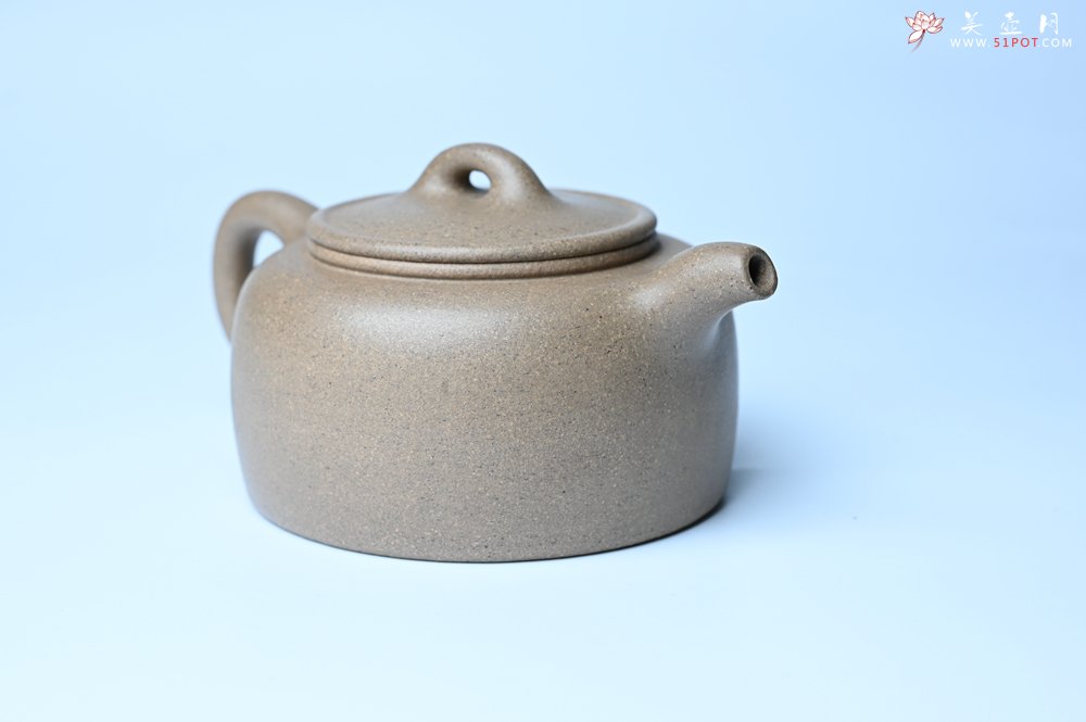 紫砂壶图片：特好高温本山老段泥 全手工过桥井栏壶 - 全手工紫砂壶网