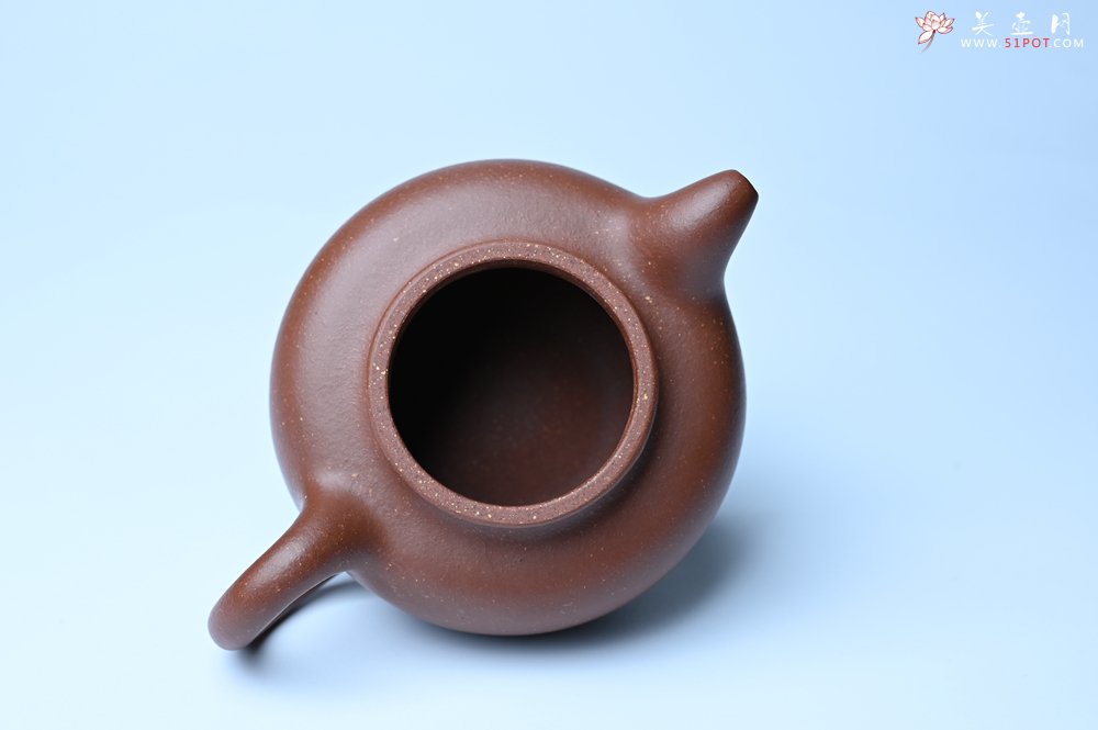 紫砂壶图片：美壶特惠 精致降坡泥大亨掇只壶 茶人醉爱 - 全手工紫砂壶网