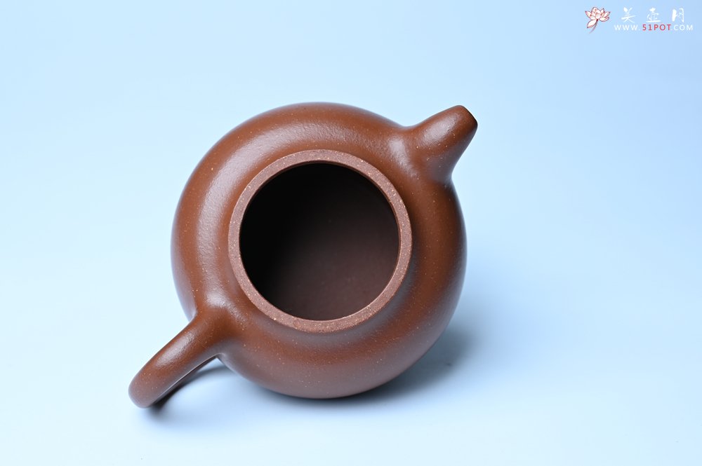 紫砂壶图片：潜力股周小培老师 油润降坡泥全手工茄瓜壶 - 全手工紫砂壶网