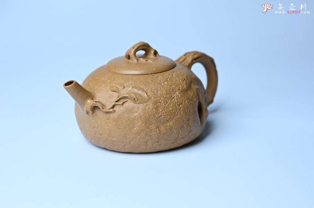 紫砂壶图片：美壶特惠 特好老段泥全手工供春壶 茶人醉爱 - 全手工紫砂壶网