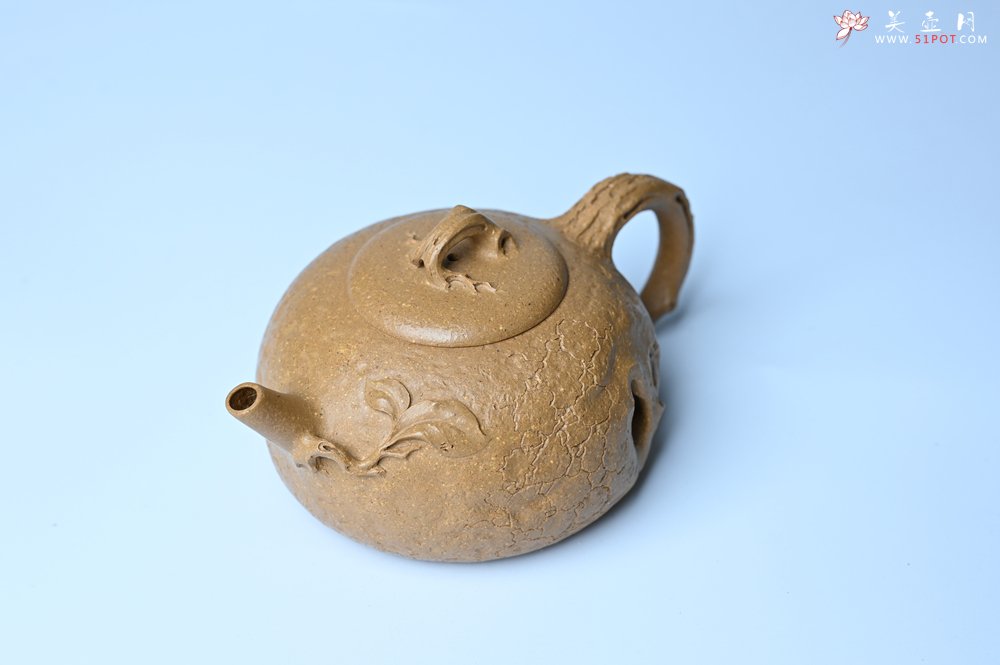 紫砂壶图片：美壶特惠 特好老段泥全手工供春壶 茶人醉爱 - 全手工紫砂壶网