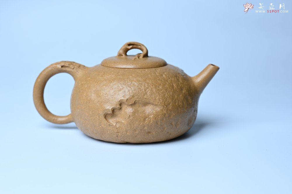 紫砂壶图片：美壶特惠 特好老段泥全手工供春壶 茶人醉爱 - 全手工紫砂壶网