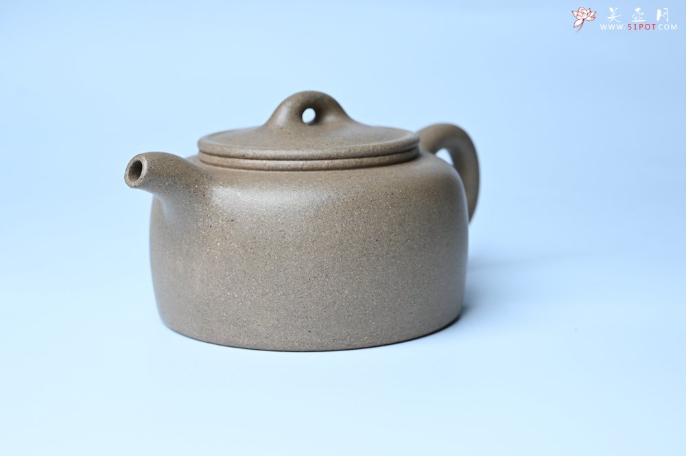 紫砂壶图片：特好高温本山老段泥 全手工过桥井栏壶 - 全手工紫砂壶网