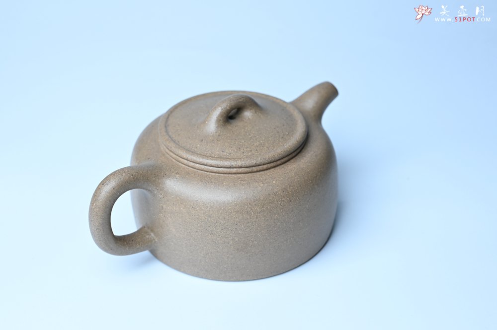 紫砂壶图片：特好高温本山老段泥 全手工过桥井栏壶 - 全手工紫砂壶网