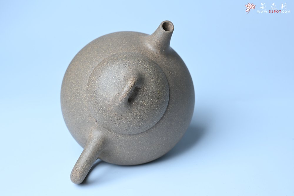 紫砂壶图片：美壶特惠 特好松花段泥精工乳瓢茶壶 茶人醉爱 - 全手工紫砂壶网