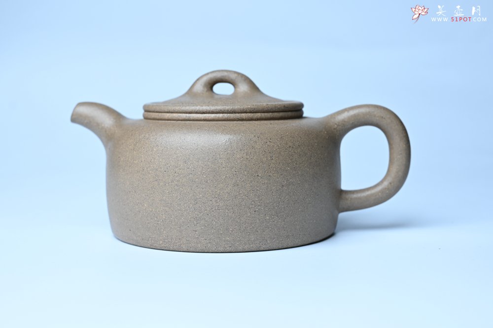 紫砂壶图片：特好高温本山老段泥 全手工过桥井栏壶 - 全手工紫砂壶网