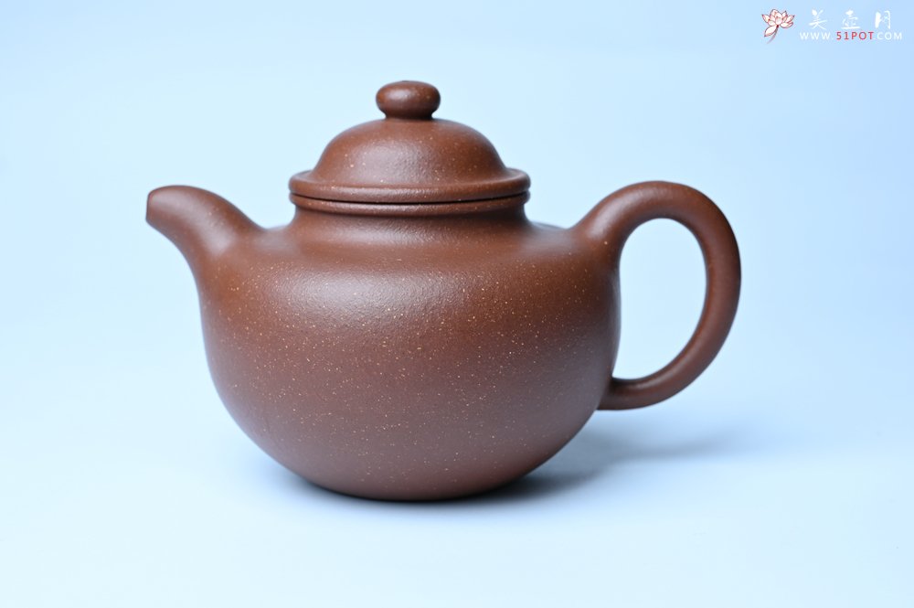 紫砂壶图片：美壶特惠 精致降坡泥大亨掇只壶 茶人醉爱 - 全手工紫砂壶网