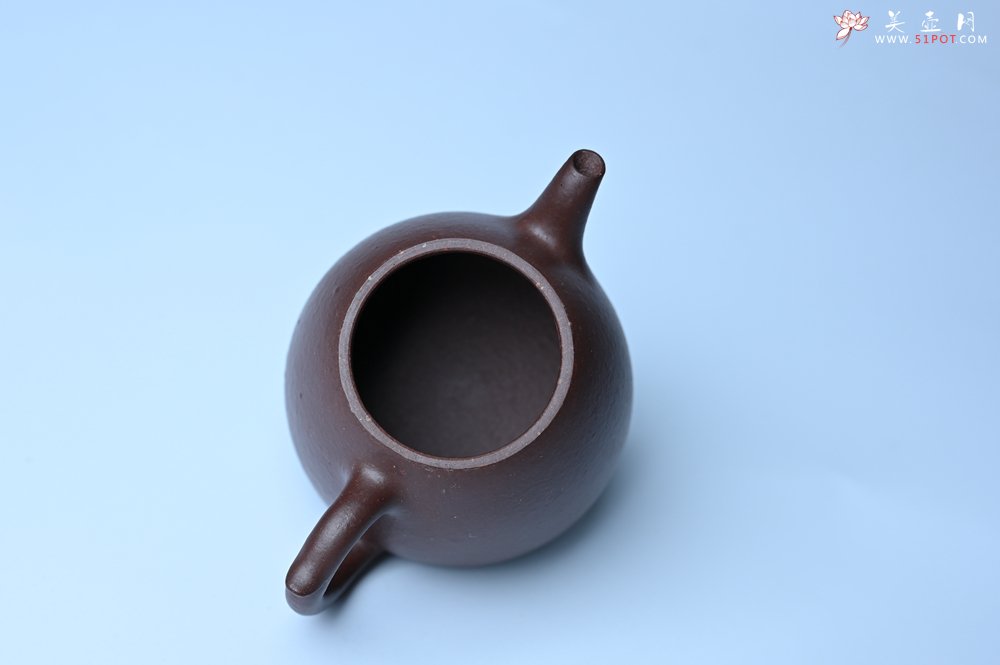 紫砂壶图片：美壶特惠 特好手磨料老紫泥秦权 茶人醉爱 - 全手工紫砂壶网