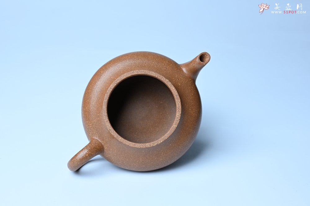 紫砂壶图片：美壶特惠 特好老段泥精致合欢壶 茶人醉爱 - 全手工紫砂壶网