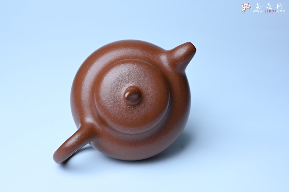 紫砂壶图片：潜力股周小培老师 油润降坡泥全手工茄瓜壶 - 全手工紫砂壶网