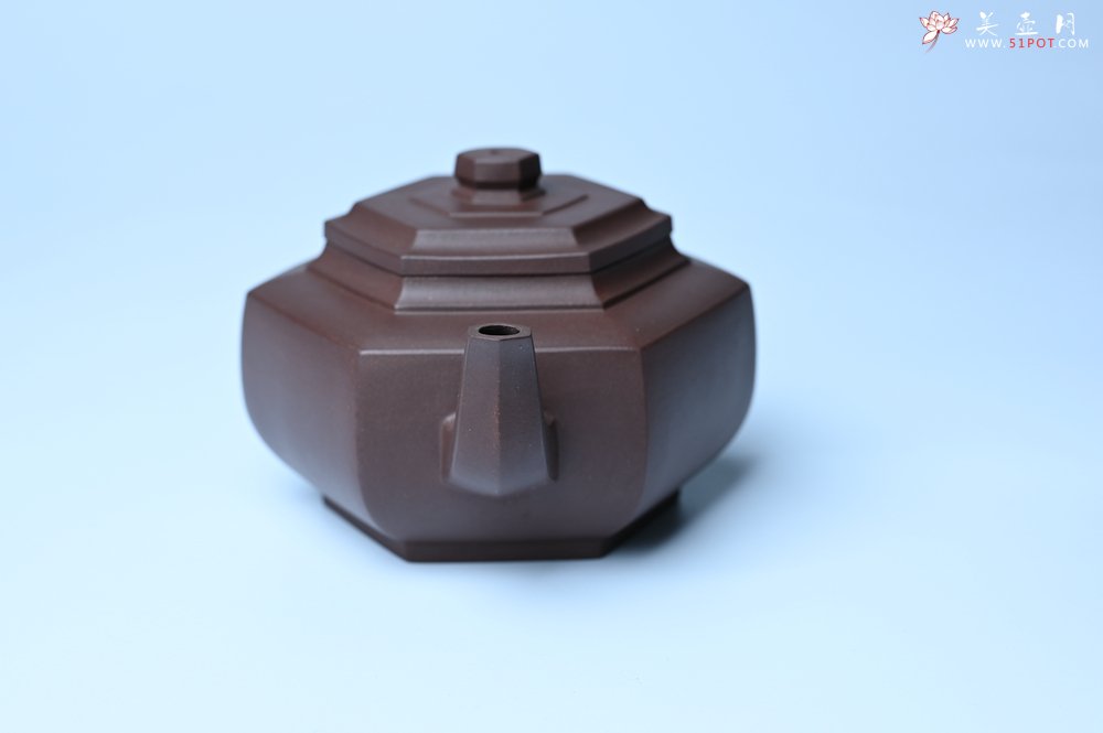 紫砂壶图片：美壶特惠 潜力股凌晨老师 精致紫泥全手工雪华壶 期待与您结缘 - 全手工紫砂壶网