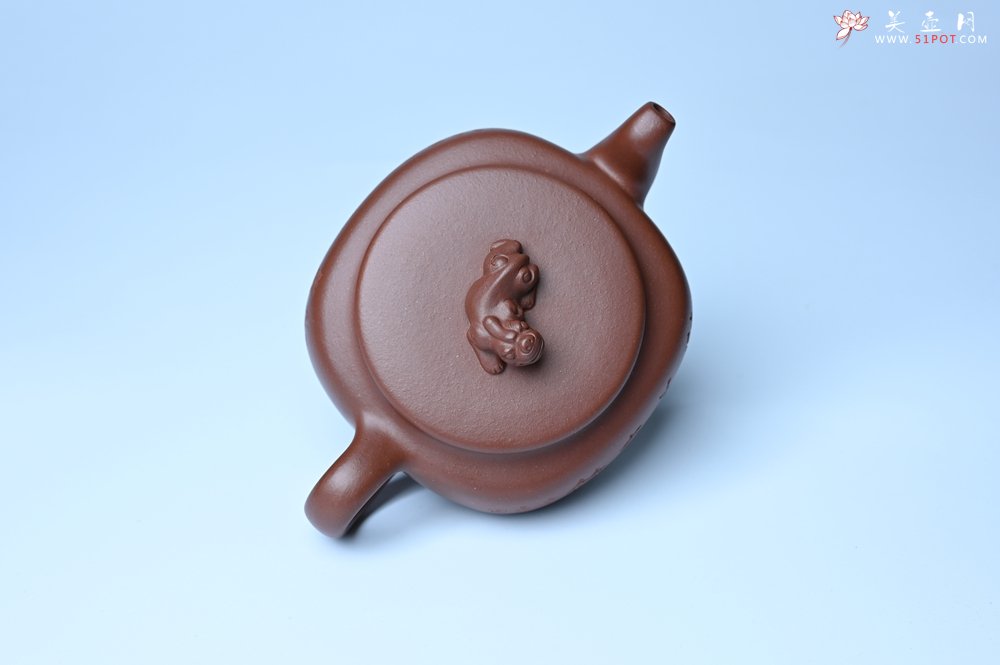 紫砂壶图片：美壶特惠 精致优质紫泥祥瑞壶 难度大 茶人醉爱 - 全手工紫砂壶网