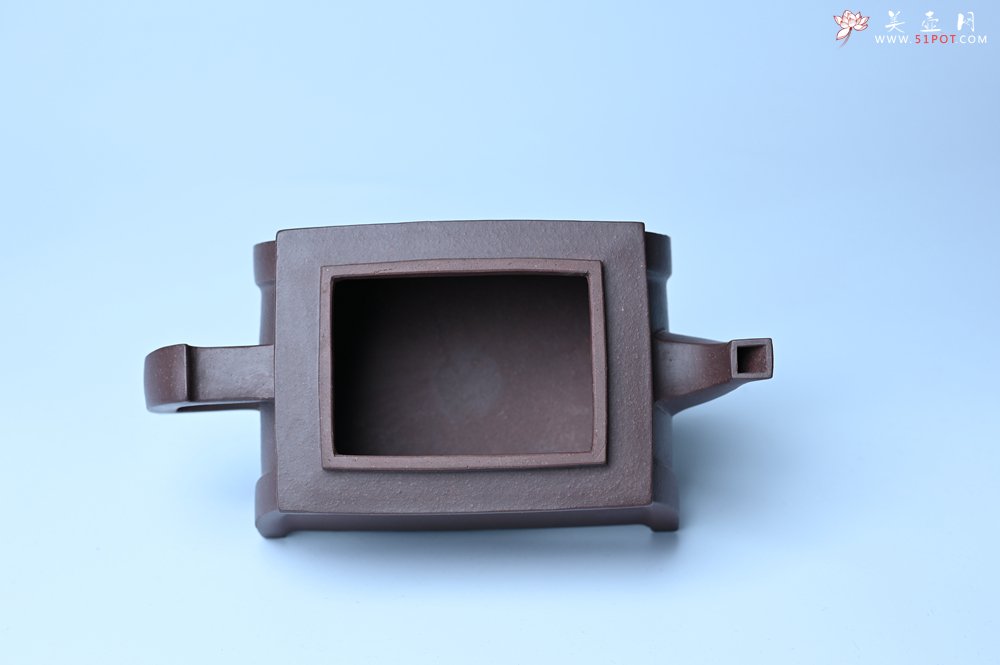 紫砂壶图片：美壶特惠 精致紫泥琴壶 难度大 茶人醉爱 - 全手工紫砂壶网